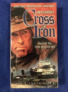 Cross of Iron (VHS, 1998) James Coburn, New And Sealed!! Rare!! - Picture 1 of 6