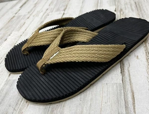 Just Speed Herren Größe 12/45 Flip Flop Sandalen Zehentrenner Slipper braun schwarz Einheitsgröße - Bild 1 von 12