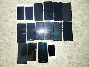 16X verschiedene Smartphone-Bildschirme - SCHEINEN INTAKT ZU SEIN, LESEN SIE BESCHREIBUNG AA2571 - Bild 1 von 4