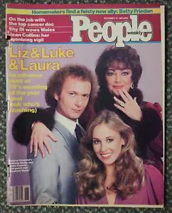 PEOPLE MAGAZINE November 16. 1981 Anthony Geary Genie Francis Elizabeth Taylor - Picture 1 of 1