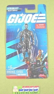 2021 mini figura de Snake Eyes edición limitada Prexio GI Joe sin usar sin usar y en paquete JTC - Imagen 1 de 3