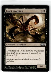 MTG Magic The Gathering Giant Scorpion Common Heavily Played - Picture 1 of 2