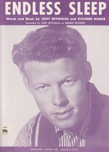 Original Sheet Music - Jody Reynolds - Endless Sleep - 1958 - Mint Condition - Picture 1 of 4
