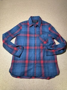 DAKINE DAMEN CANTERBURY FLANELL LANGARM HEMD CHILL BLAU KARIERT Gr. M C1 - Bild 1 von 6