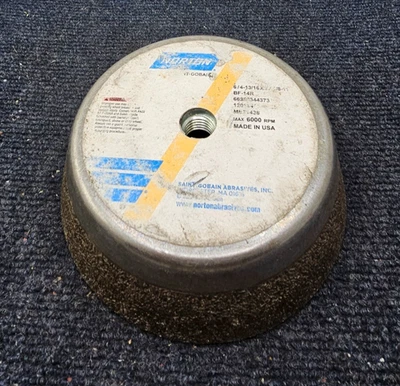 NORTON BF-14R 66253344373: Muela abrasiva de 6" Foto 1 de 4