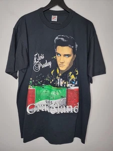 Vintage Graceland Elvis Presley T-Shirt Size XL - Picture 1 of 5
