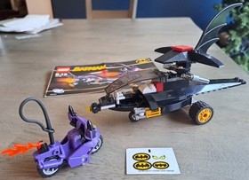 Lego Batman 7779 Batman Dragster: Catwoman Pursuit ALTERNATE VEHICLES ONLY