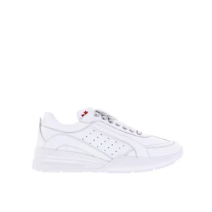 SCARPE SNEAKERS UOMO DSQUARED2 SNM0299 15000001 1062 PELLE BIANCO ORIGINALE AI - Picture 1 of 4