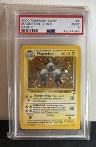Pokémon Base Set 2 Magneton PSA 9 Holo Rare Pokémon Card 2000 - Picture 1 of 2