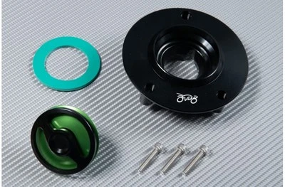 Tapón Depósito Gasolina Verde Rápido 1/4 Vuelta SUZUKI GSXR 750 GSX-R 2006-2007 Foto 1 de 4
