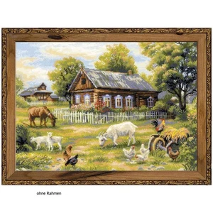 Riolis counted cross stitch Kit Afternoon in the Country, DIY - Picture 1 of 4
