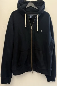 Sudadera De Colección Polo Ralph Lauren XL Doble Cremallera Sudadera con Capucha TOTALMENTE FORRADA TÉRMICAMENTE - Imagen 1 de 7