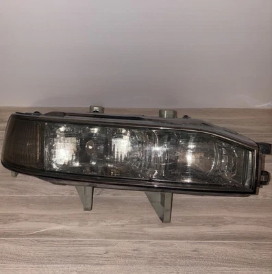 Honda Accord SM4 CB3-CB7 1990-1991 JDM One-Piece Chrome Trim Headlight - Image 1 of 4