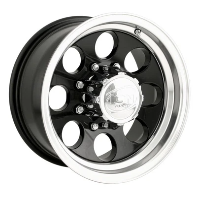 1 New 15x8 Ion Style 171 Black Wheel/Rim 6x114.3 6-114.3 6x4.5 15-8 ET-27 - Image 1 of 3