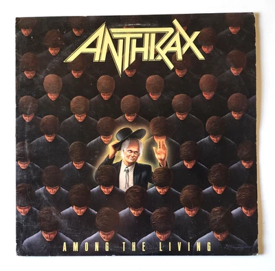 Anthrax~ Among The Living,  Vinyl 7 90584-1, 1987 1st US Pressing VG+/VG Cond - Image 1 of 4
