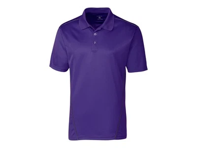 Camisa polo CLIQUE BY CUTTER & BUCK Ice Sport roxa desempenho P/S tamanho: 4XL 4X - Imagem 1 de 2