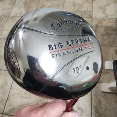 Callaway Big Bertha Titanium 454  10° Driver,   RH.  RCH Regular Flex.  45" - Image 1 of 4