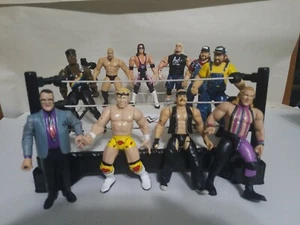 WWE RAW Wrestling Ring mit 10 Figuren Jarrett  - Bild 1 von 6