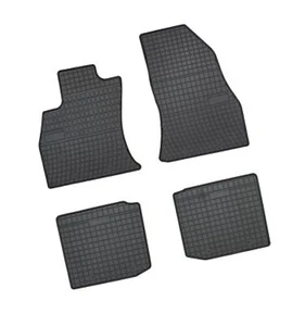 Alfombrillas Coche Goma Negro Fiat 500L 2012 - 2017 - Imagen 1 de 5