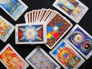 Single Replacement Card CROWLEY THOTH TAROT SMALL AGMüller CHOOSE FROM LIST - Bild 1 von 3