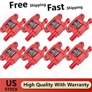 8PCS CarBole High Performance Ignition Coil Kit Square Type For Chevy GMC UF743 - Bild 1 von 16