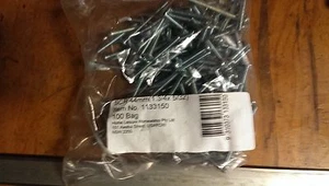 100x 1 3/4" x 5/32" Galvanized Steel Round Head PH 1 Bolt Screw - Imagen 1 de 1