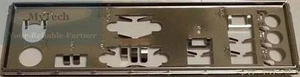 ASUS I/O IO SHIELD BLENDE BRACKET A78M-A, A88XM-A, A55BM-A/USB3, A78M-E - Afbeelding 1 van 1
