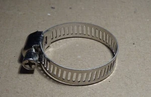Abrazadera de manguera de acero inoxidable 3/4"-1-1/4" 18-32mm - Imagen 1 de 1