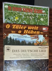3 Stück verschiedene Langspielplatten mit Männerchor - Text siehe Bilder - Bild 1 von 10
