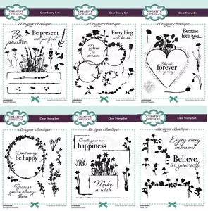 Creative Expressions - Designer Boutique Kollektion Blumenmuster - A5 Klar - Bild 1 von 35