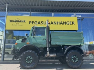 Mercedes Benz Unimog U1600 Vollagrar Kipper 90 km/h - Bild 1 von 10