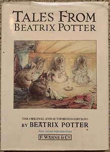 TALES FROM BEATRIX POTTER WITH NEW COLOUR REPRODUCTIONS 1987 HCDJ - Bild 1 von 12