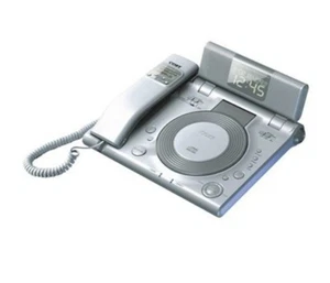 NEW COBY Caller ID Telephone/ CD Player/ Dual Alarm Clock Radio NIB - Picture 1 of 2