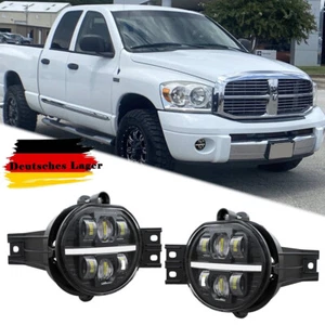 Für 2002-2008 Dodge Ram 1500 2003-2009 Ram 2500 3500 LED Nebelscheinwerfer DRL - Bild 1 von 9