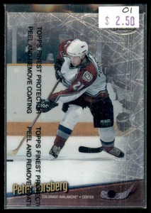 1998-99 Finest Peter Forsberg Colorado Avalanche #6