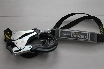 Ridgegear RGL3 Big Guy Lanyard Twin Leg Lanyard & Shock Absorber Scaffold Hooks - Image 1 of 4