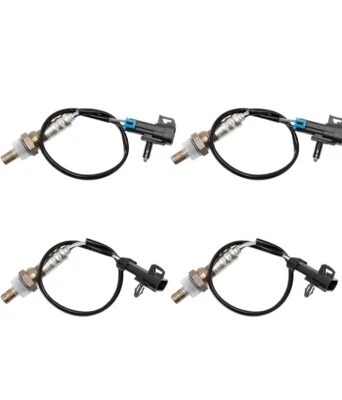 4x Sensor de oxígeno para Chevrolet Silverado 1500 5,3 L 2003 2004 2005 Tahoe Avalanche Foto 1 de 3