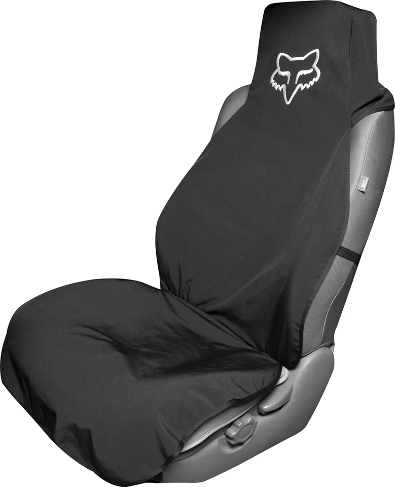 Fox Racing Logo Car Seat Cover Black (24397-001-OS) - Image 1 of 1