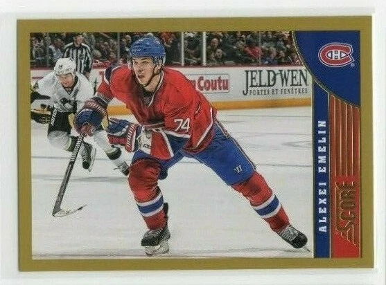Alexei Emelin 13-14 Panini Score Hockey Gold #268 Montreal Canadiens - Image 1 of 1