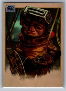 2024 Topps Chrome Star Wars Galaxy Mini Diamond Refractor 75 Little Droidsmith B - Picture 1 of 2