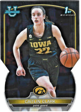 2023 Bowman U Caitlin Clark 1st Bowman Chrome Card Iowa Hawkeyes #50