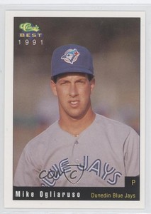 1991 Classic Best Dunedin Blue Jays Mike Ogliaruso #9