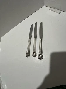 1847 Rogers Bros Silverplate 1941 ETERNALLY YOURS - Lot of 3 Knives - Picture 1 of 3