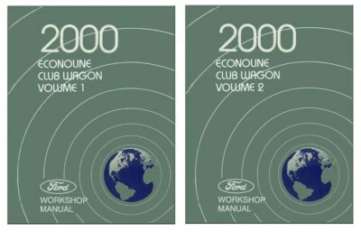 Ford Econoline Club Wagon 2000 taller manual reparación libro motor Foto 1 de 4