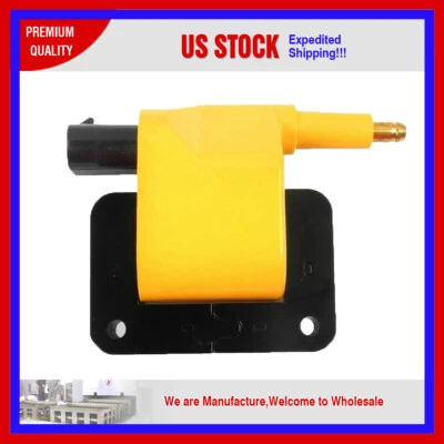 1PC IGNITION COIL UCR259Y FOR 1991 1992 JEEP COMANCHE 2.5L L4 4.0L L6 - Image 1 of 4