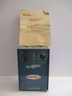 NOS Boston Gear Model V16 RatioTrol Motor Speed Control with Manual NEW in Box - Image 1 of 4