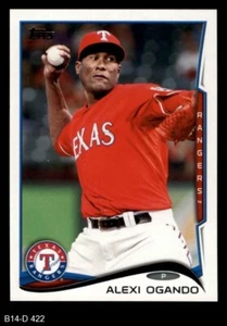 2014 Topps #422 Alexi Ogando Rangers 8 - NM/MT - Picture 1 of 2