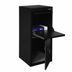 Logixbox Frontbox De Luxe Uni Paketbriefkasten  B x T x H. 415 x 430 x 920 mm - Bild 1 von 8