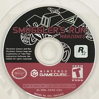 🔥 Smuggler's Run: Warzones (GameCube, 2002) Mint Disc Only! See Description - Image 1 of 3