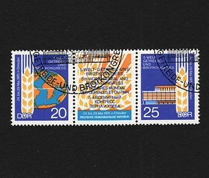 OPC 1970 DDR Zusammendruck Setenant Sc#1207a Mi#1575-6 Used - Picture 1 of 1